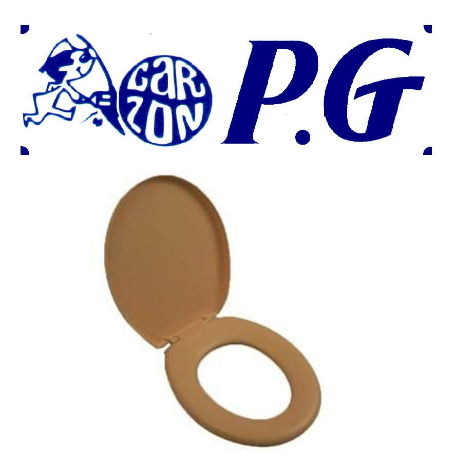 Asiento Tapa De Inodoro Ciflex Acolchado Caramelo Cipla