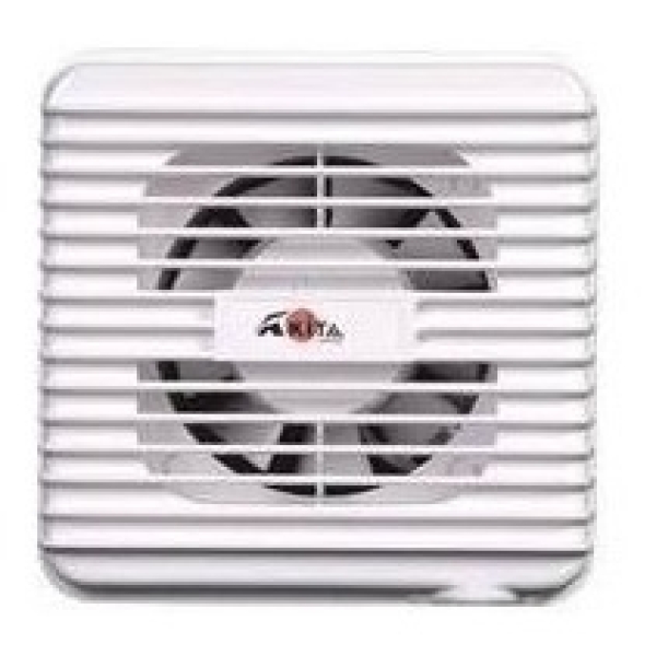 Extractor De Aire Para Vidrio O Pared De Baño 15cm Akita