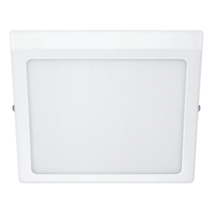 Downlight Cuadrado Led 18w 1300lm 210mm Luz Cálida