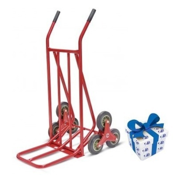 Carro De Carga 6 Ruedas Equus Para Escalera 200kg + Regalo !