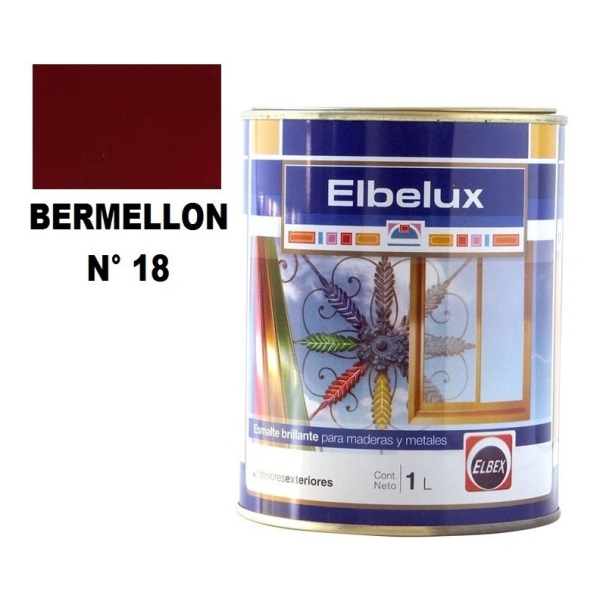1lt Esmalte Sintetico Brillante Elbelux Elbex 32 Colores - Imagen 29
