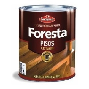 1lt Laca Plastificante Pisos Madera Sinteplast Foresta