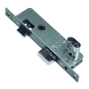 Cerradura Puerta De Aluminio Con Cilindro Papaiz Mod 323