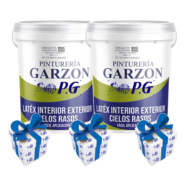 18l Pintura Elb Int Ext + 18l Elbex Int Ext + Regalos!