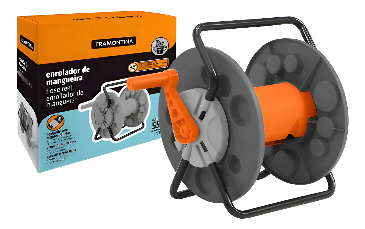 Enrollador De Manguera 55m Tramontina 78594/000 P G