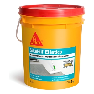 Membrana Líquida Sikafill Elástico 4 Kg Color Verde