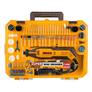 Mini Torno 130w En Valija C 252 Accesorios Ingco Mg133281