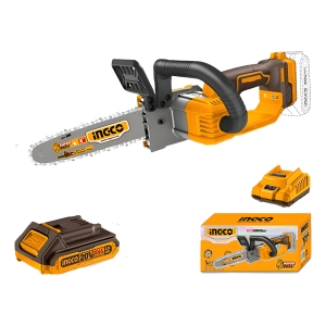 Motosierra 20v Con 1 Bat Y 1 Cargador Ingco Cgsli20851
