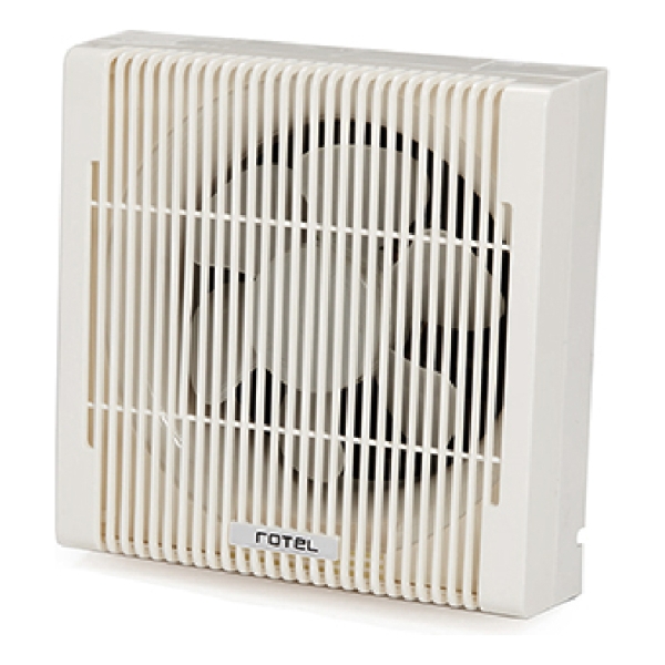 Extractor De Aire Cuadrado Rotel 8 Pulgadas 30 X 30 Cm LG Color Blanco