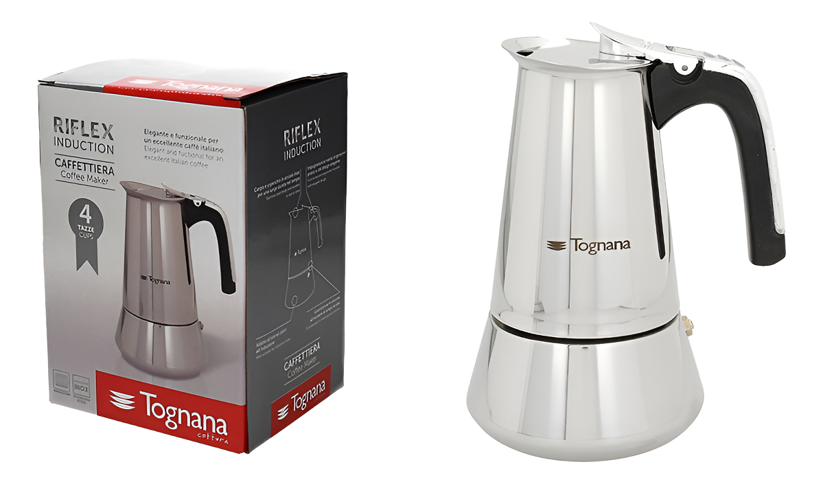 Cafetera 4t Riflex Tognana