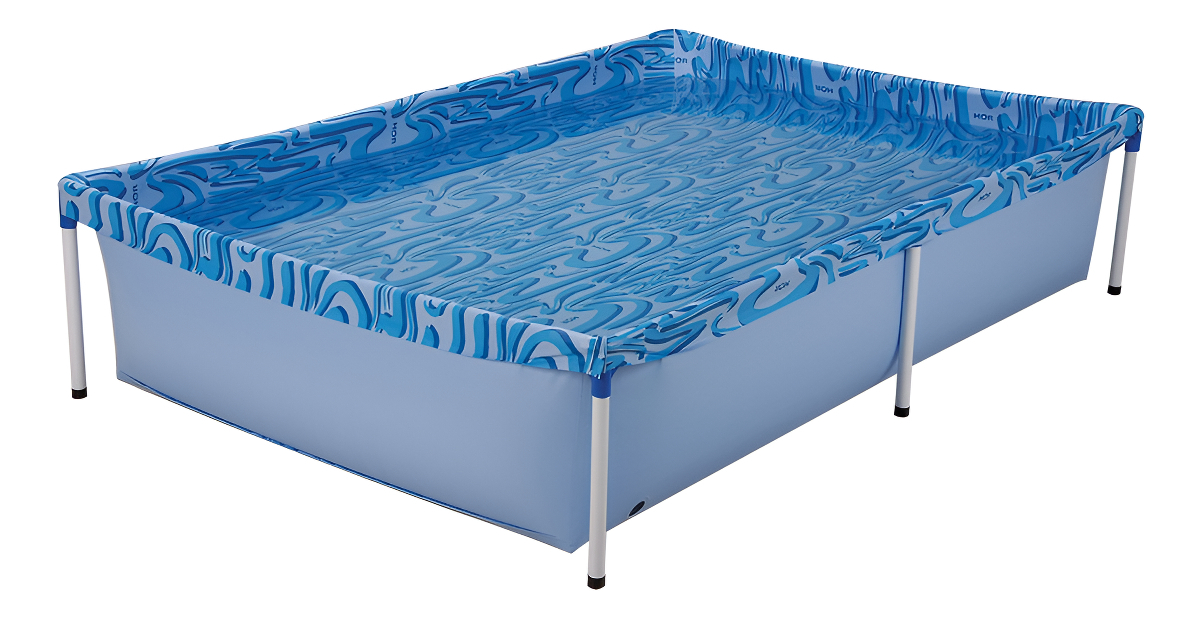 Pileta Estructural Rectangular Mor 001002 Con Capacidad De 1000 Litros 1.26x1.89 M