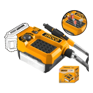 Mini Torno 20v C/ Accesorios Ingco Cmgli2001 S/bat Frecuenci