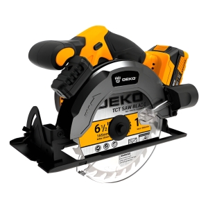 Sierra Circular A Batería Deko Dkcs20q1y-s1 Hoja 165x16mm