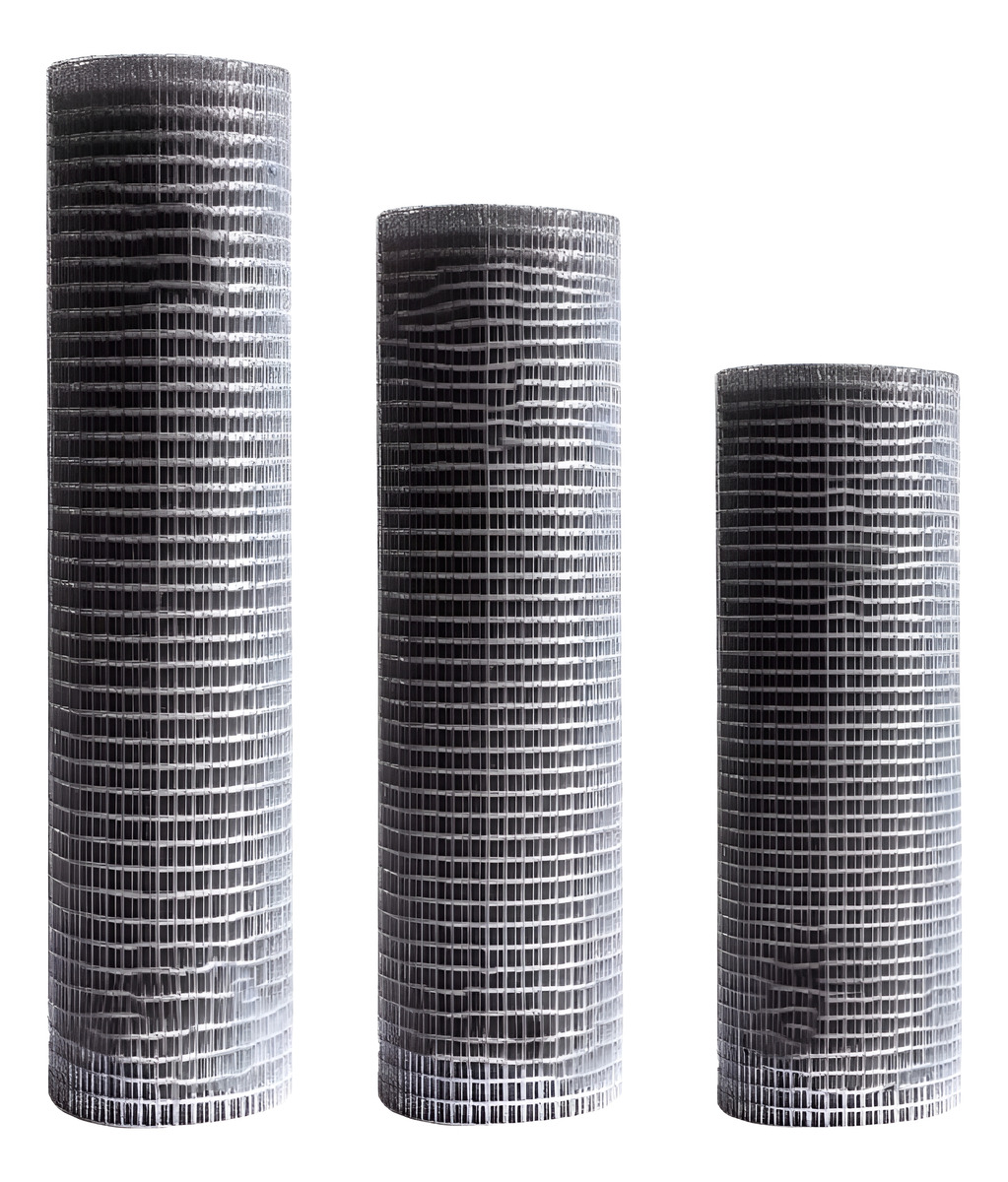 Rollo X 25mt De Tejido Electrosoldado 1,5mt X7,5cmx5cmx1.8mm