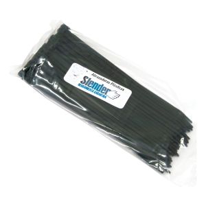 Zuncho Plastico Negro 300x7.0mm Uv(54,5kg) Slender Bol.x100u