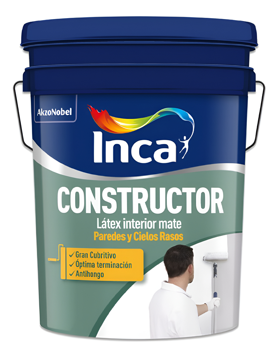Pintura Para Pared Interior Antihongos Inca Constructor 20kg