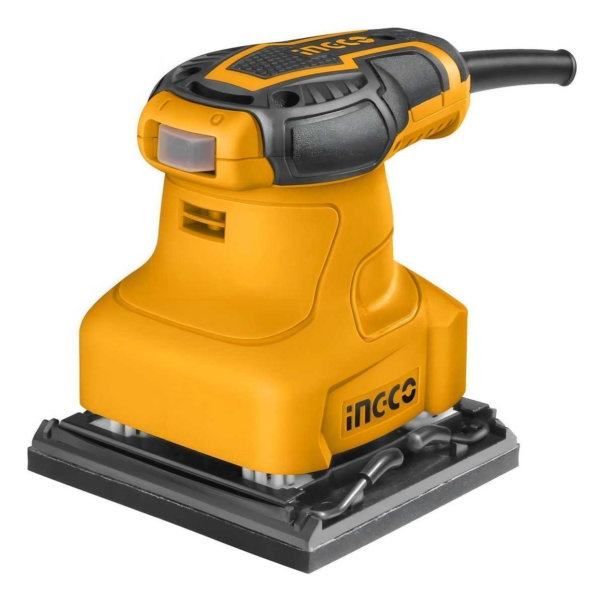 Lijadora Orbital De Palma 240w 14000 Rpm Ingco Ps2408 *ub* Color Negro/naranja Frecuencia 50 Hz/60 Hz
