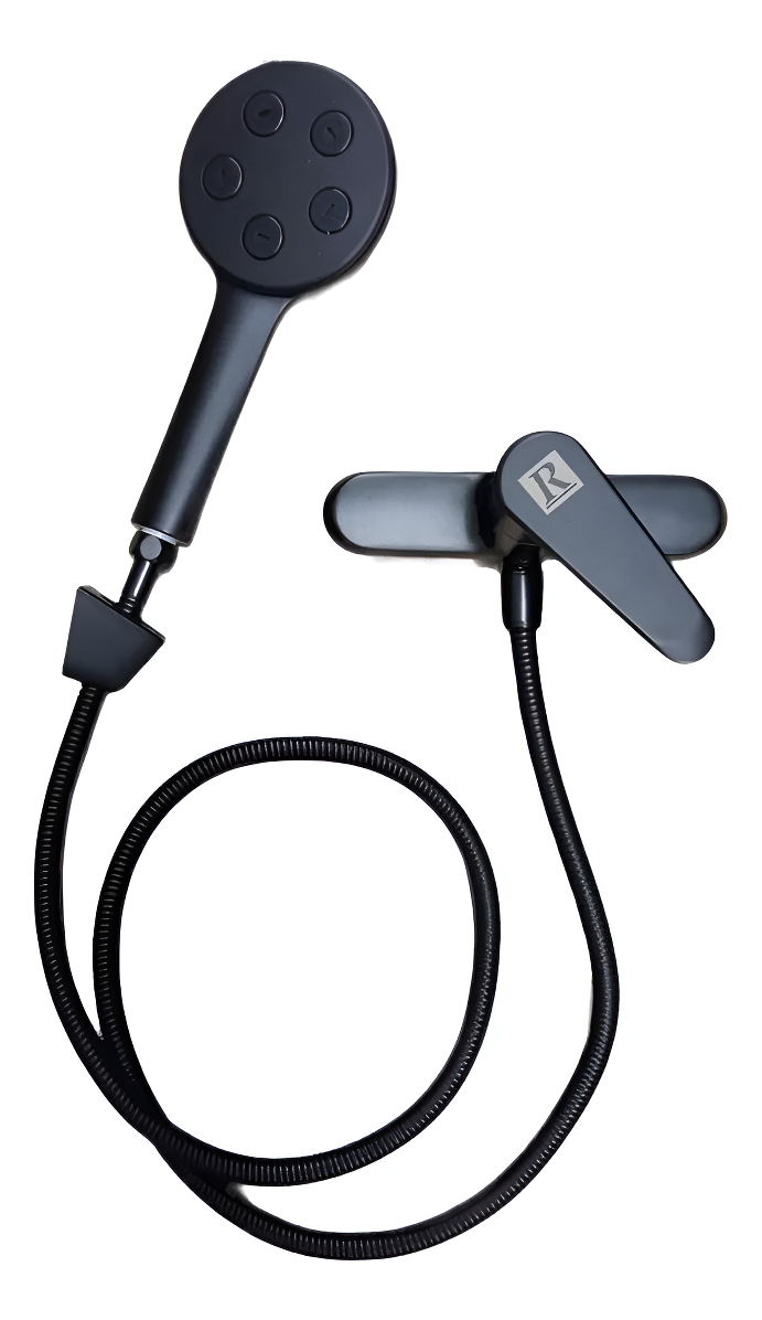 Monocomando Ducha Negra Rimontti Sin Transf - Rimontti P G