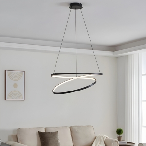 Lámpara Colgante Led 42w Cálida O70x150cm Ruotale