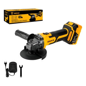 Amoladora Deko Angular 5'' 20v C/bat. 4.0ah Y Carg. Dkag20q1