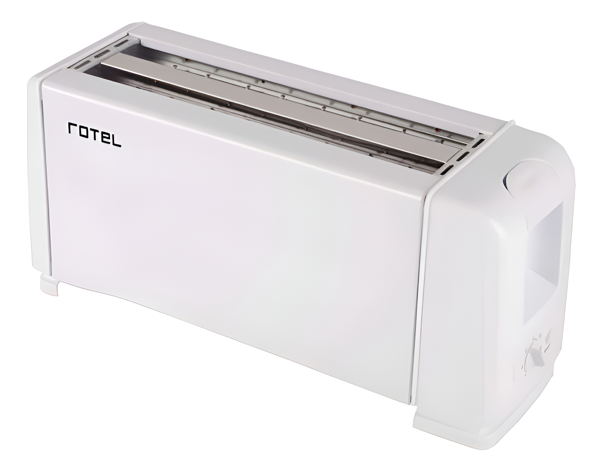 Tostadora De Pan Para 4 Panes Color Blanco 1300w Rotel P G