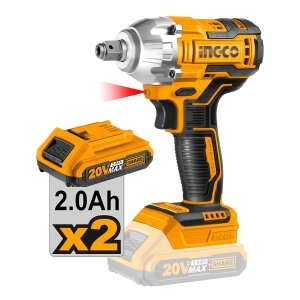 Llave De Impacto Atorn De Impacto 2 En 1 Bateria 20 V P20s I Amarillo