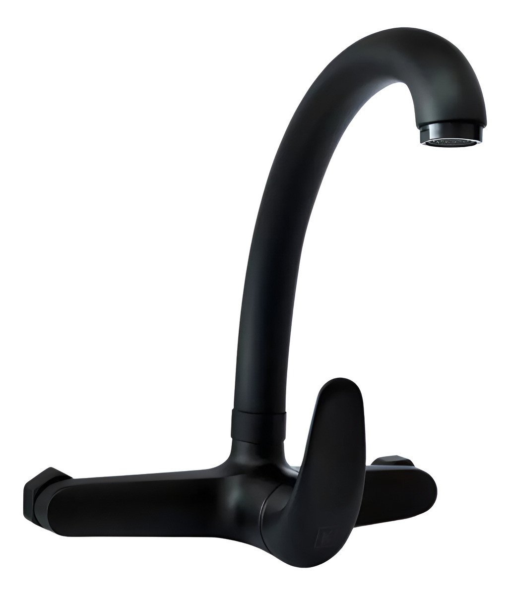 Monocomando Cocina 35mm Pico Alto Linea Negra - Pg