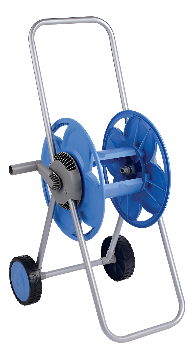 Carrito Carrete Plastico P/ Manguera De 1/2'' Hasta 60m Ami