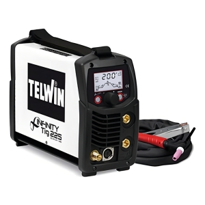 Soldador Telwin + Accesorios Soldadura Tig 225 Dc/hf Color Blanco/negro Frecuencia 50 Hz/60 Hz