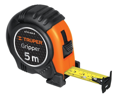 Cinta Métrica Contra Impacto 5m X 1 Truper Fh-5m Profesional