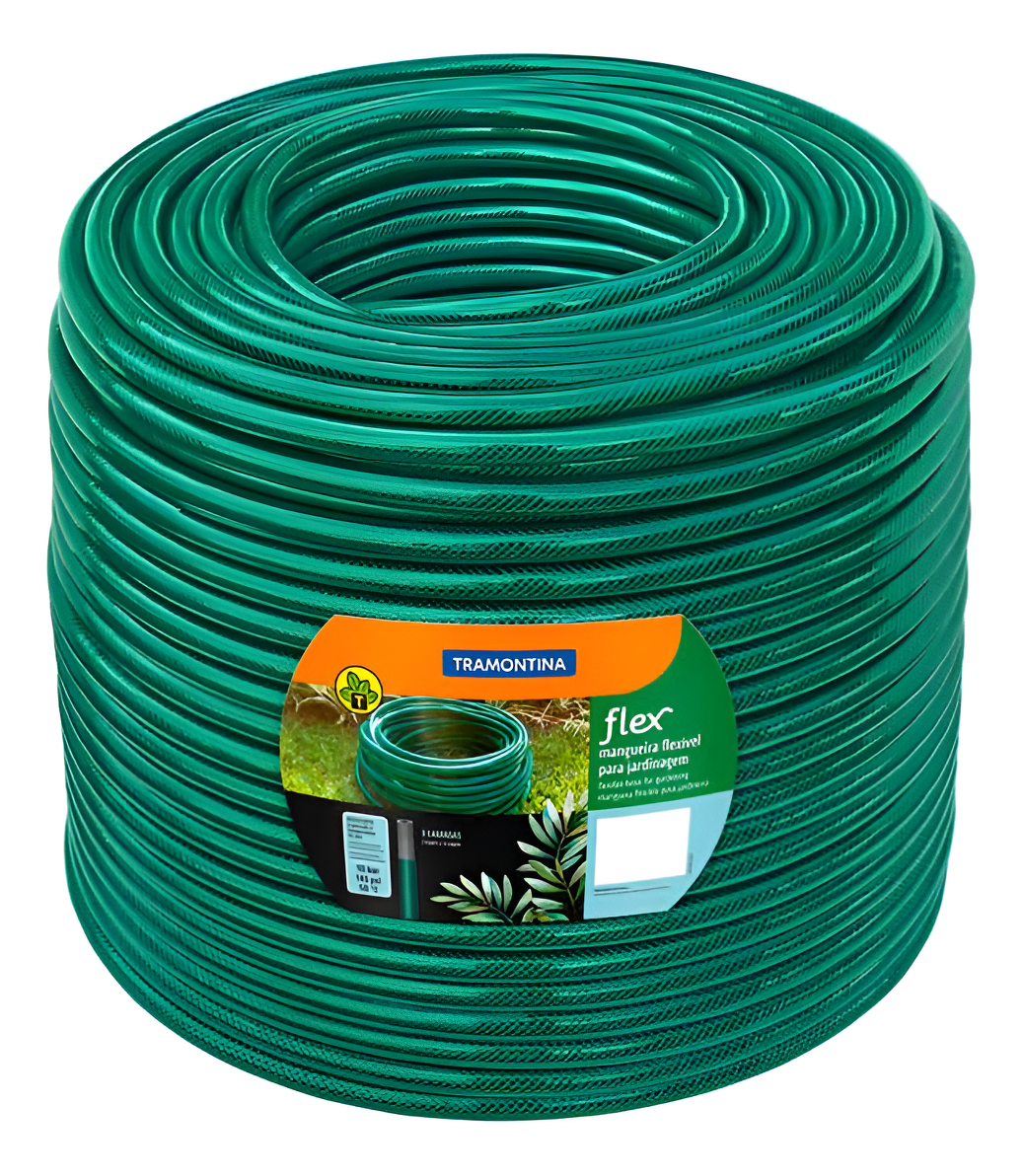 Manguera Para Jardín 50m 1/2'' Verde Tramontina 79170/500