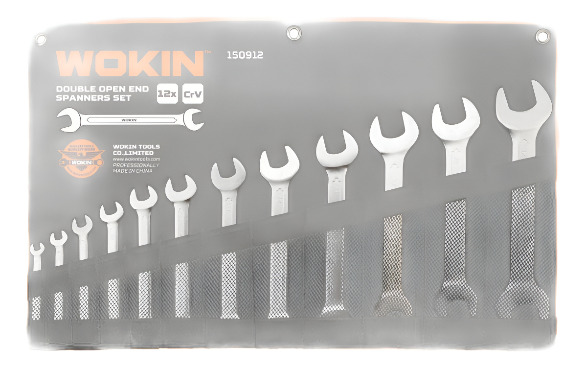 Llave Combinada Doble Boca Juego 12pcs Wokin Industrial