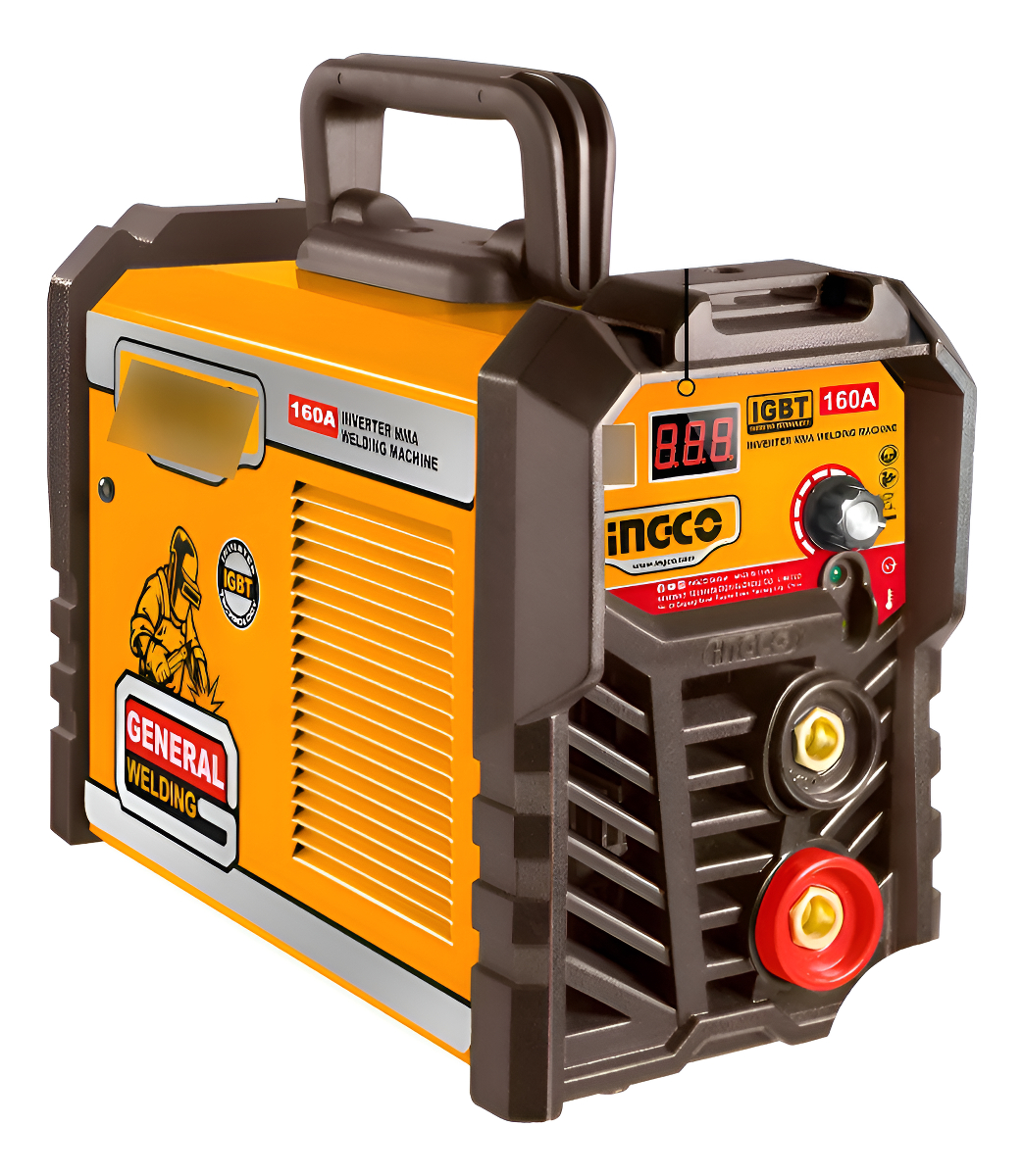 Soldadora Inverter 160amp Mma Led Igbt Ingco Ing-mma16028