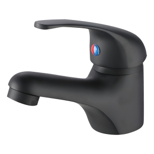 Monocomando Griferia Baño Lavatorio 35 Mm Negro Mate Goldex