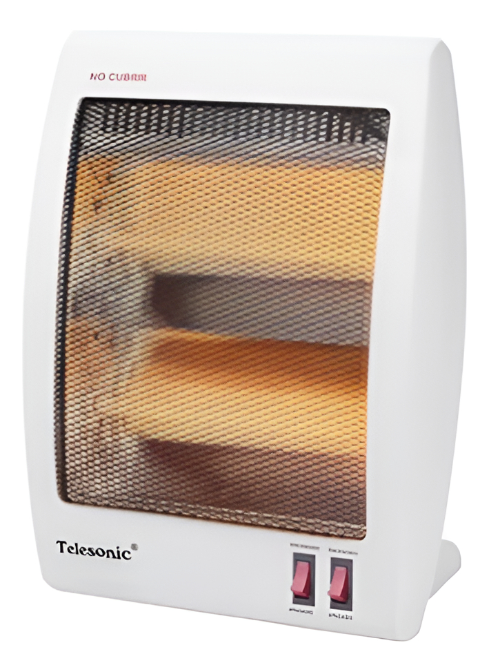 Estufa Eléctrica Tubos De Cuarzo Telesonic 800w Qh800d P G