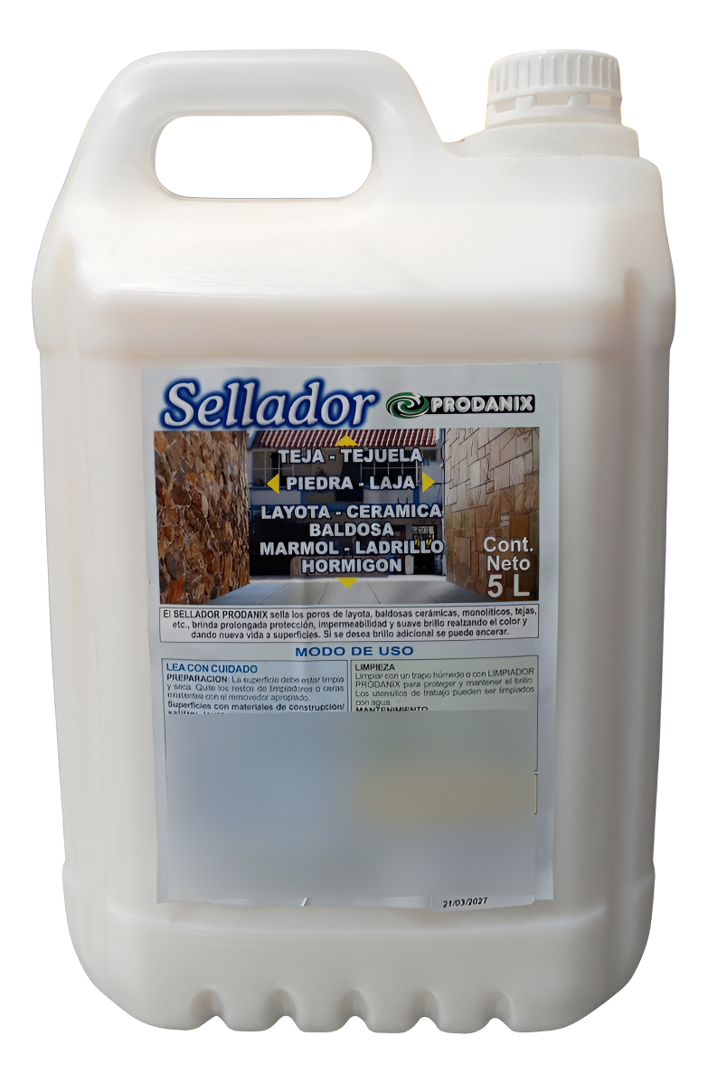 5lt Sellador Para Teja Tejuela Piedra Layota Etc Prodanix