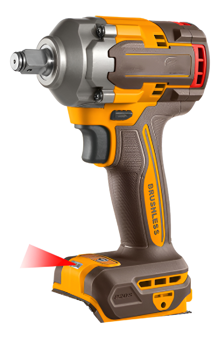 Llave De Impacto A Bateira 400nm 20v P20s Sin Bat Sin Carg