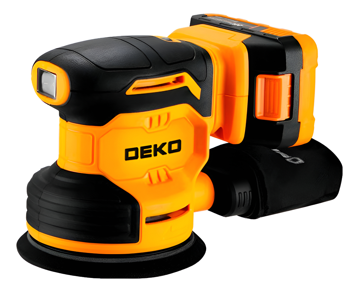 Lijadora Roto Orbital C/ Batería Y Cargador 20v - Deko