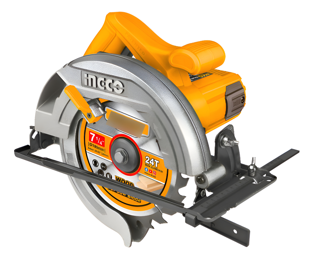 Sierra Circular De Mano 71/4 PuLG 185mm Ingco 1400w + Regalo