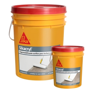 20k + 5k Impermeabilizante Fibrado Sika Sikacryl