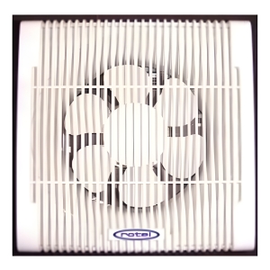 Extractor De Aire Cuadrado Rotel 8 Pulgadas 30 X 30 Cm LG Color Blanco