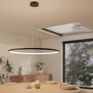 Lámpara Colgante Aro Led Dimerizable 40w Parruta