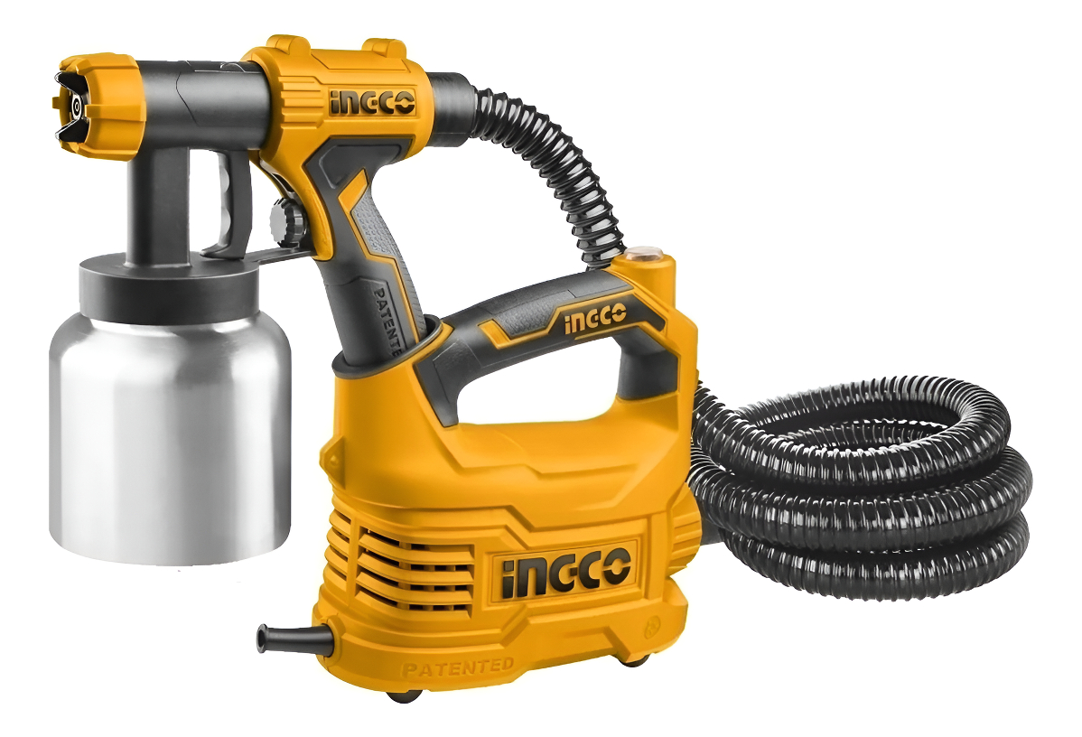 Equipo De Pintar Tacho Aluminio Ingco 550w Spg5008-2