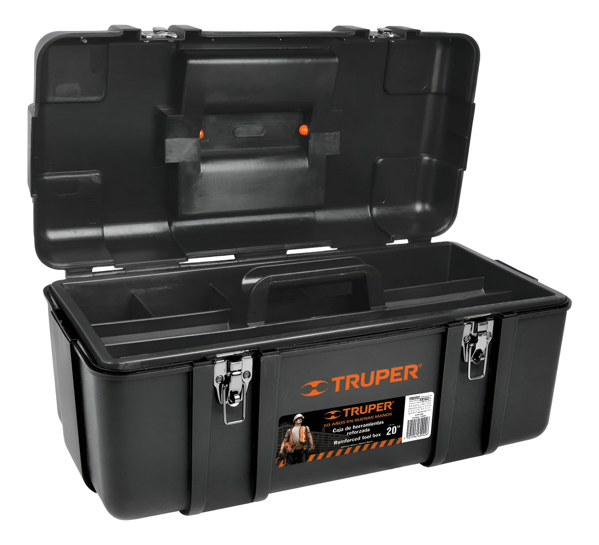 Caja Para Herramientas Con Herrajes Metalicos Truper 20 PuLG