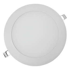 Panel Plafon Led Embutir Redondo 24w Luz Fria 6500k Candela Blanco