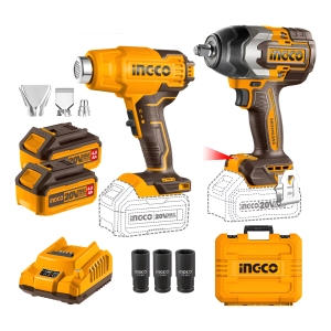 Kit Llave Impacto 850nm + Pis. Calor Brushless Cosli240489