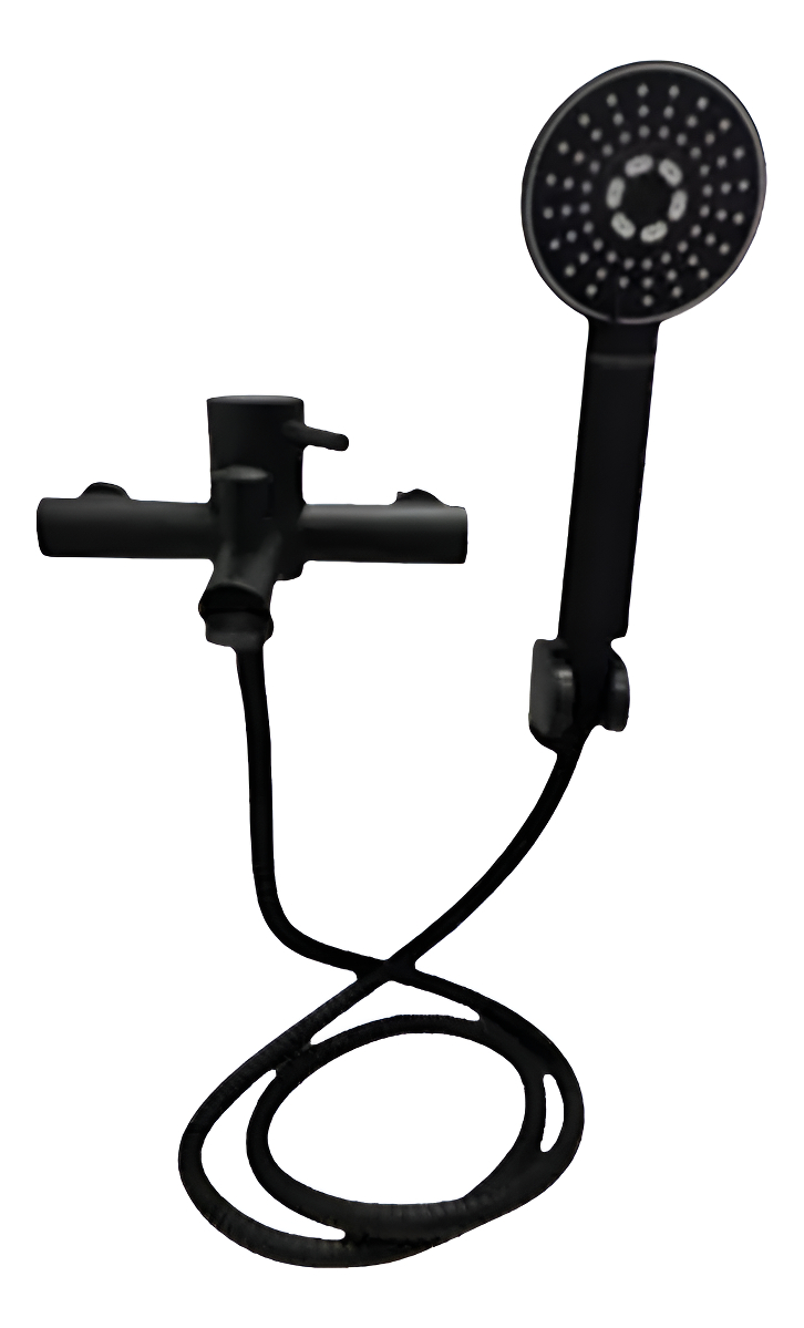 Monocomando Ducha Bañera Negro Rimontti Palito 50982 P G