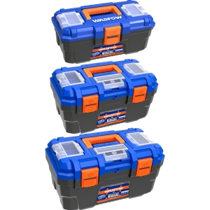 Set X 3 Cajas De Herramienta Plasticas Wadfow Wtb2103 P G