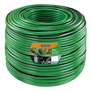 Manguera P/ Jardín 30m 1/2'' Verde Y Negra Tramontina 79165