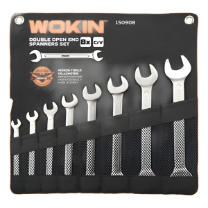 Llave Combinada Doble Boca Juego 8pcs Wokin Industrial